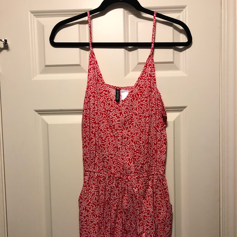 Red romper